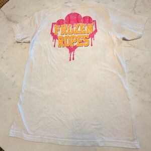 BSBL Lifestyle 101 Ice Cream t-shirt White Pink and Yellow Drip Frozen Ropes